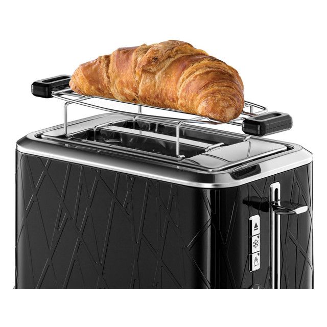 Тостер Russell Hobbs Structure, 1050Вт, пластик, чорний