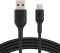 Кабель USB-A > USB-C заряджання/синхронізації Belkin 1м, 15Вт, Type-C, PVC, чорний