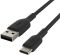 Кабель USB-A > USB-C заряджання/синхронізації Belkin 1м, 15Вт, Type-C, PVC, чорний