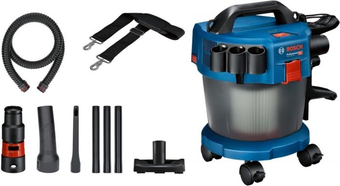 Пылесос профессиональный аккумуляторный Bosch GAS 18V-10 L, 18В, 90мБар, без АКБ и ЗП