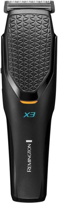 Машинка для стрижки Remington Power X Series X3, мережа+акум., насадок-2, сталь, чорний