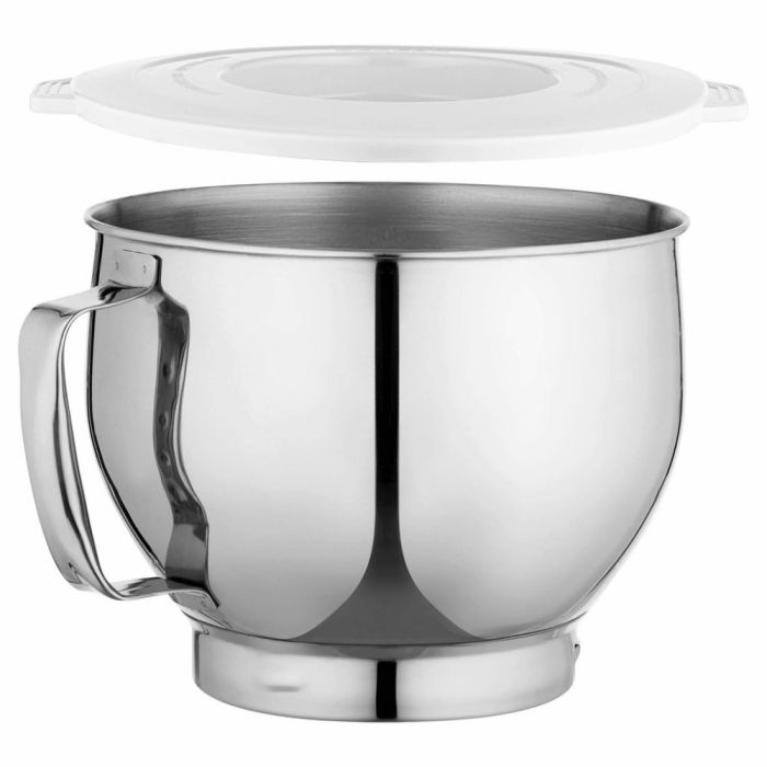 Кухонная машина Sencor 1200Вт, чаша-металл, корпус-пластик, насадок-19, подсветка, коричнево-белый
