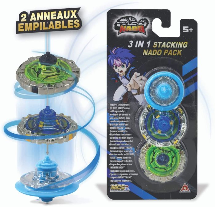 Дзиґа Infinity Nado V Advanced Edition 3 в 1 Крила Ареса (Ares' Wings), два кільця і основа