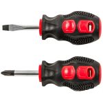 Отвертки Top Tools, набор 2шт, SL6x38мм, PH1х38мм, сталь CrV
