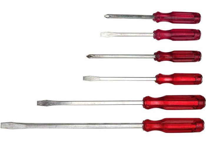 Викрутки Top Tools набір 6шт, SL,PH