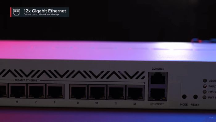 Маршрутизатор MikroTik Cloud Core Router MikroTiK CCR2116-12G-4S+
