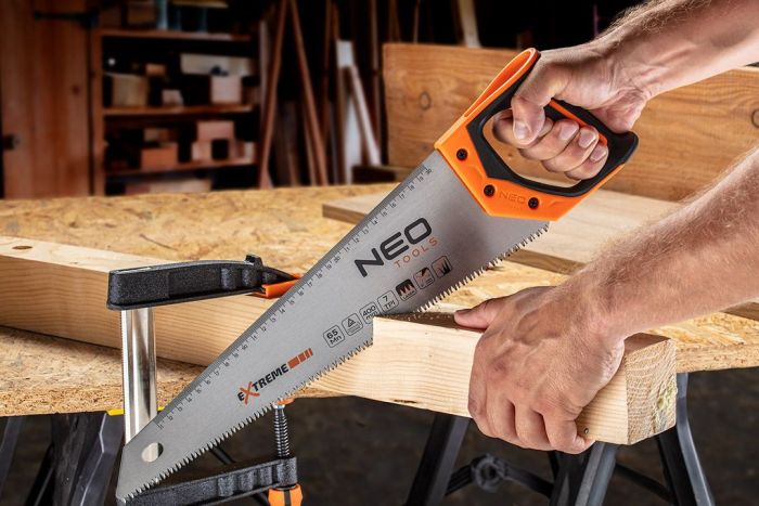 Ножівка по дереву Neo Tools, 400мм, 7TPI