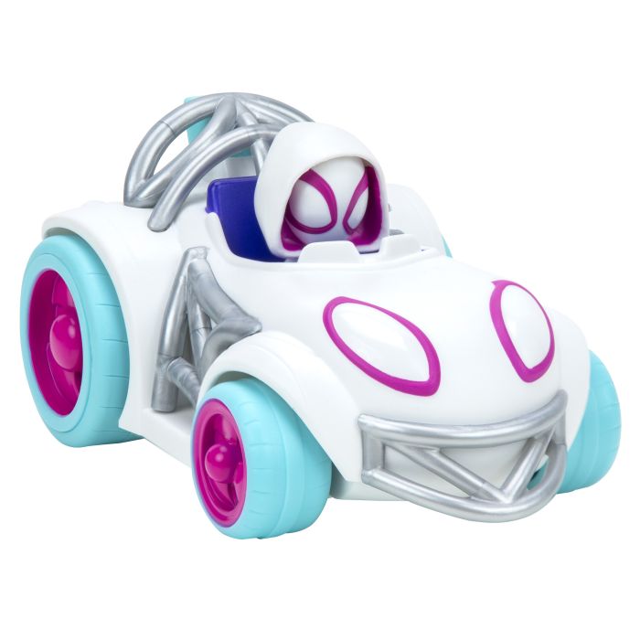 Машинка инерционная Spidey Pull Back Vehicle Призрак-паук (Ghost Spider)