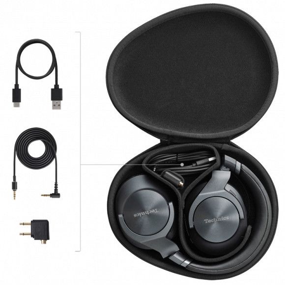 Навушники Wireless Over-ear Technics EAH-A800 BT 5.2, ANC, Hi-Res, SBC, AAC, LDAC, Mic