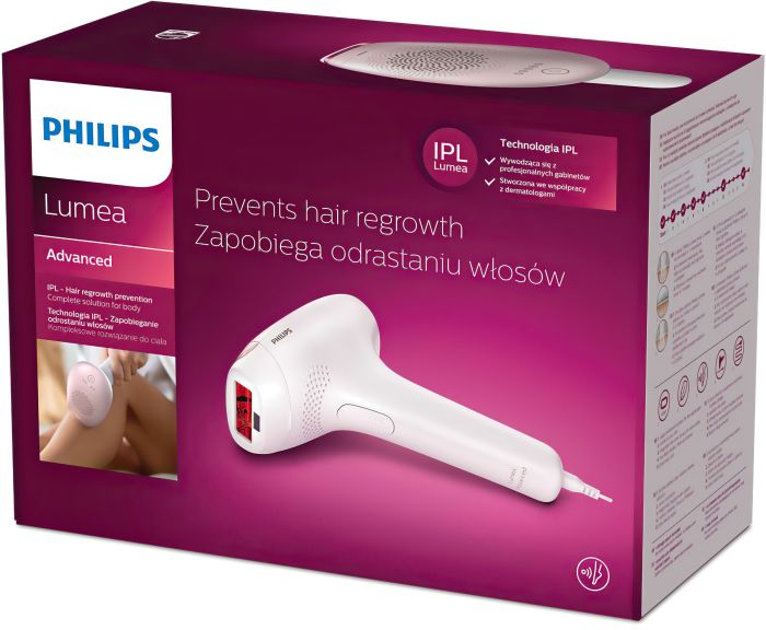 Фотоэпилятор  Philips Lumea IPL 7000 Series, от сети, кол-во вспыш-250000, 5 Дж/см?, 4 см2, футляр, белый