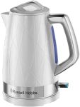 Электрочайник Russell Hobbs Structure, 1.7л, пластик, бело-серебристый