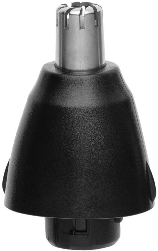 Тример Remington T-Series, для бороди, вусів, окантовки, брови, носа та вух, ААх1, вібраційний мотор, насадок-4, сталь, чорний