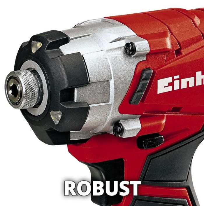 Шурупокрут ударний Einhell TE-CI 18·1 Li Solo 18В 140Нм 0-2300об/хв 1.8кг