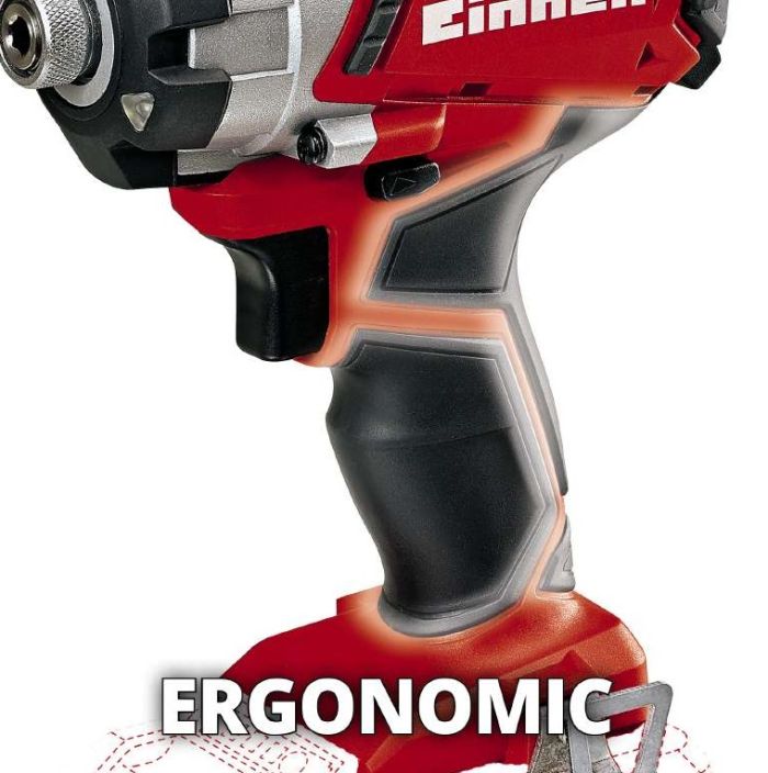 Шурупокрут ударний Einhell TE-CI 18·1 Li Solo 18В 140Нм 0-2300об/хв 1.8кг