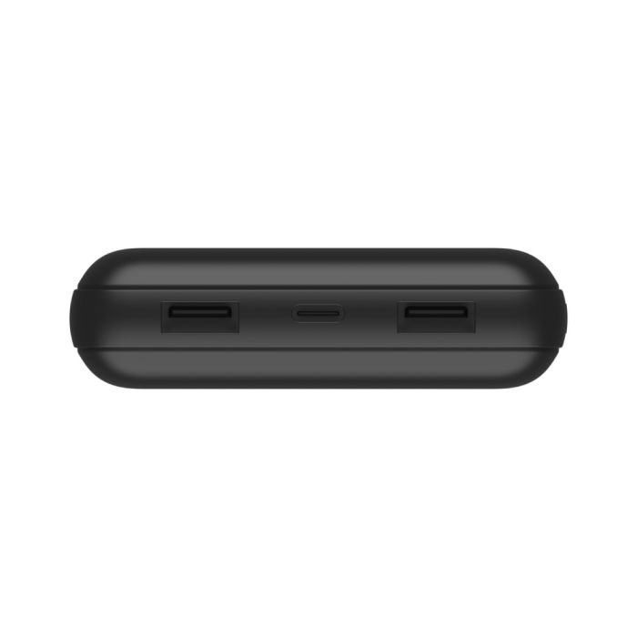 Акумулятор портативний літій-іонний Power Bank Belkin 20000мА·год, 15Вт, 2хUSB-A/USB-C, чорний