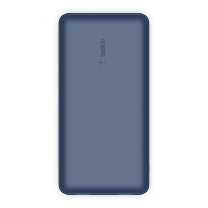 Портативное зарядное устройство Power Bank Belkin 20000мАч, 15Вт, 2хUSB-A/USB-C, синий