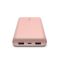 Акумулятор портативний літій-іонний Power Bank Belkin 20000мА·год, 15Вт, 2хUSB-A/USB-C, рожевий