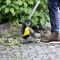 Тример садовий акумуляторний Karcher WRE 18-55 для видалення бур'янів 18В 2.85кг без АКБ та ЗП