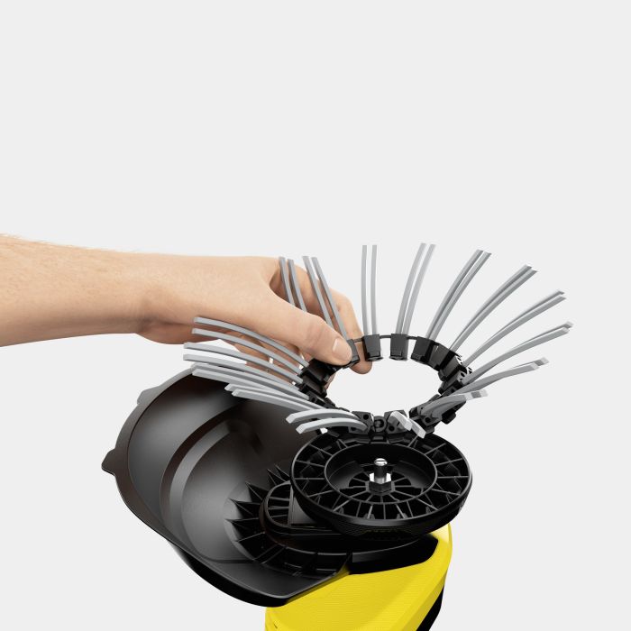 Триммер садовый аккумуляторный Karcher WRE 18-55 для удаления сорняков, аккум., 18В, 2.85кг, Solo (без АКБ и ЗУ)