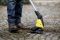Тример садовий акумуляторний Karcher WRE 18-55 для видалення бур'янів 18В 2.85кг без АКБ та ЗП