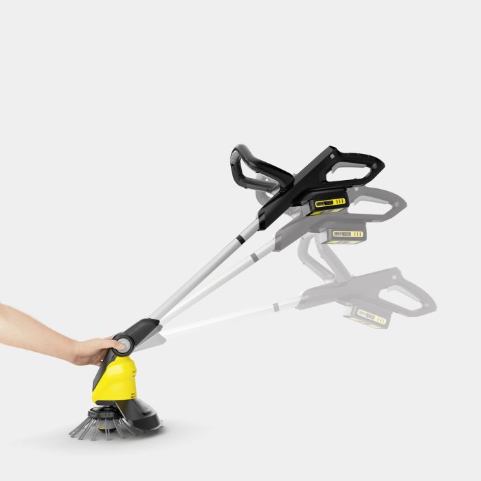 Триммер садовый аккумуляторный Karcher WRE 18-55 для удаления сорняков, аккум., 18В, 2.85кг, Solo (без АКБ и ЗУ)