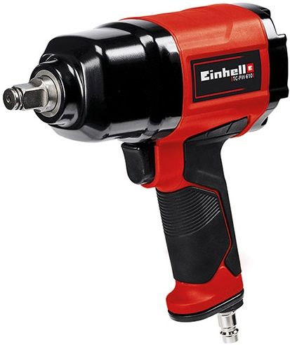 Гайковерт пневматичний Einhell TC-PW 610, 610Нм, 6.3бар, 142л/хв, 2кг