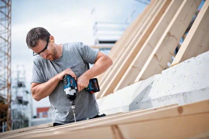 Гвинтоверт ударний акумуляторний Bosch Professional GDS18V-1000 18В 1750об/хв 1000Нм 2.9кг без АКБ та ЗП