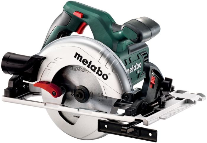 Пила дисковая Metabo KS 55 FS, 1200Вт, 160мм, глубина реза 39/55мм, рез 47м/сек, пластиковый кофр, 4кг