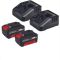 Газонокосарка акумуляторна Einhell PXC GE-CM 36/43 36В(18+18) 43см 63л 25-75мм 17кг без АКБ та ЗП