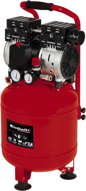 Компрессор воздушный Einhell TE-AC 24 Silent, 750Вт, 24л, 135л/мин, 8бар.