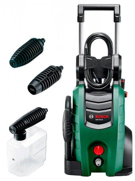 Минимойка высокого давления Bosch EasyAquatak 110, 1300Вт, 110бар, 330л/час, шланг 5м, 3.8кг