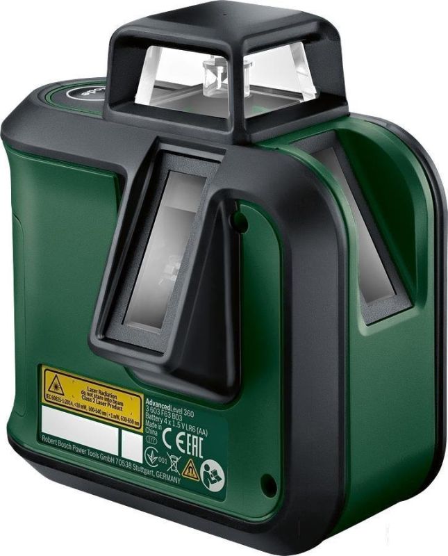 Нивелир лазерный Bosch UniversalLevel 360, до 24м, ±0.4мм/м, +высокий, 0.56кг