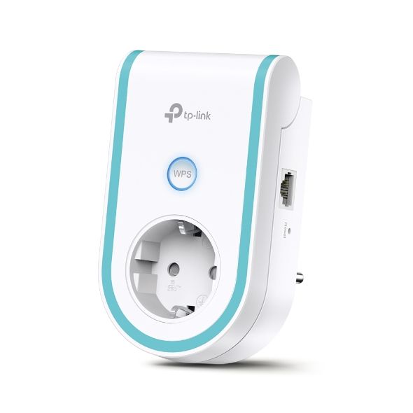 Розширювач покриття WiFi TP-LINK  AC1200б 1хFE LAN, MESH, Розетка TP-Link RE365