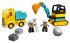 Конструктор LEGO DUPLO Грузовик и гусеничный экскаватор