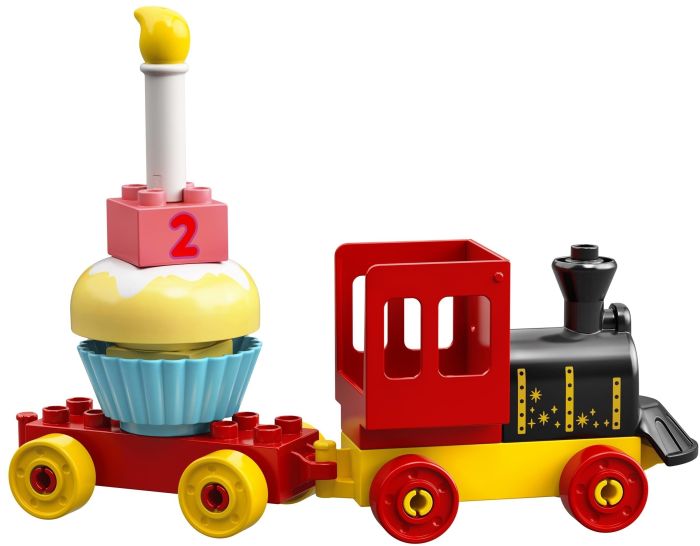 Конструктор LEGO DUPLO Праздничный поезд Микки и Минни