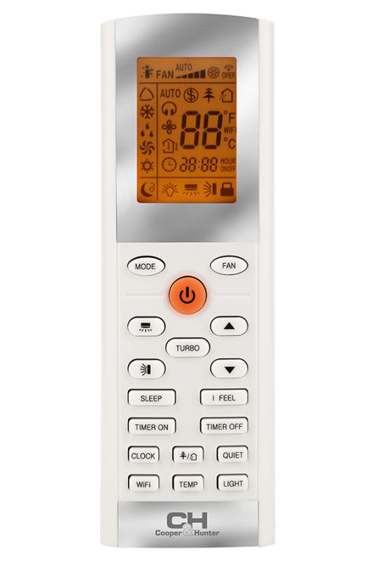 Кондиціонер Cooper&Hunter Arctic Inverter NG 35м2 інвертор 12000BTU 3.51кВт A++/A+++ -25°С Wi-Fi R32 білий