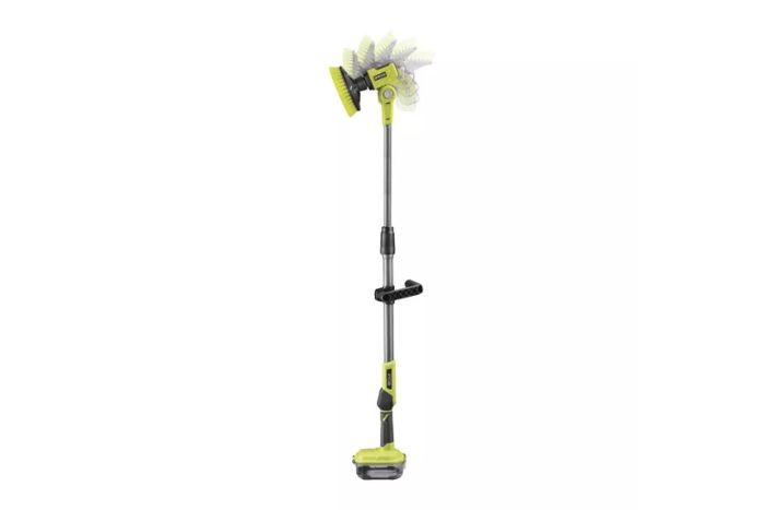 Щетка аккумуляторная телескопическая Ryobi ONE+ R18TPS 18В диск 15см 210об·мин 1-1.4м IPX7 2.1кг без АКБ и ЗУ
