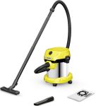 Пылесос профессиональный Karcher WD 2 PLUS V-15/4/18, 1000Вт, контейнер 15л, 4.52кг