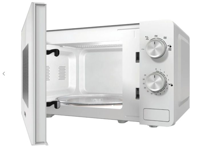 Микроволновая печь Gorenje, 20л, мех. управл., 800Вт, белый