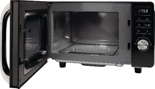 Микроволновая печь Gorenje, 20л, электр. управл., 700Вт, гриль, дисплей, черный