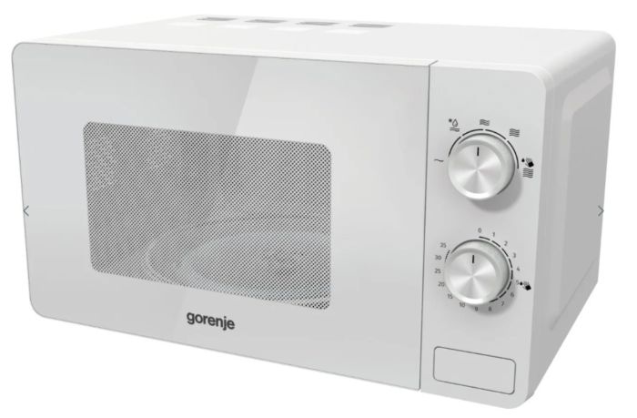 Микроволновая печь Gorenje, 20л, мех. управл., 800Вт, белый