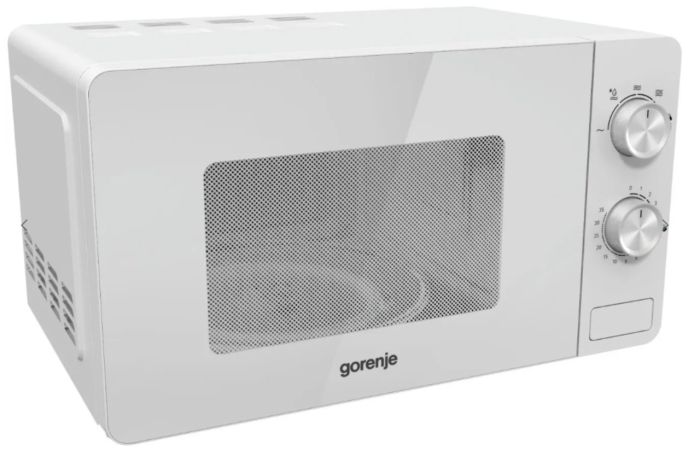 Микроволновая печь Gorenje, 20л, мех. управл., 800Вт, белый