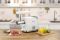 М'ясорубка Gorenje, 1800Вт, 2.1кг/хв, 2 решітки, насадка для ковбас, кеббе, томатів, 3 терки, пластик/метал, білий