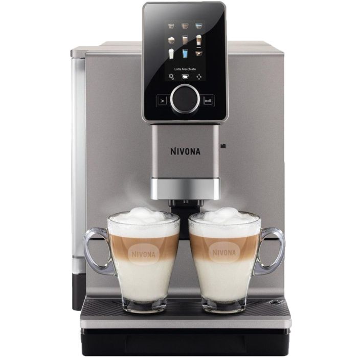 Кофемашина NIVONA CafeRomatica 2.2л, зерно + молоко, автомат.капучинатор, аторецептов - 9, серый