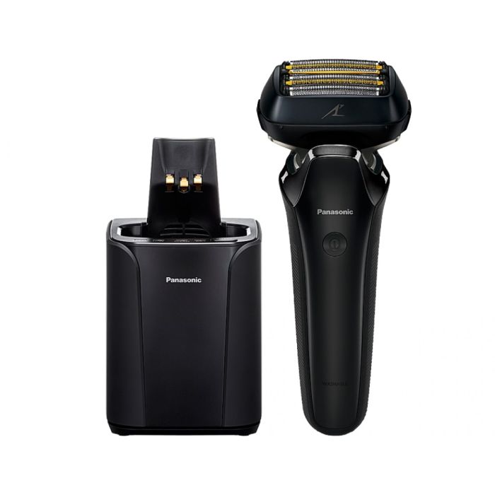 Бритва електр. Panasonic сіткова, 14000 об/хв,  бритв.головок-6, Li-Ion, сух.+волог., тример, чехол, чорний