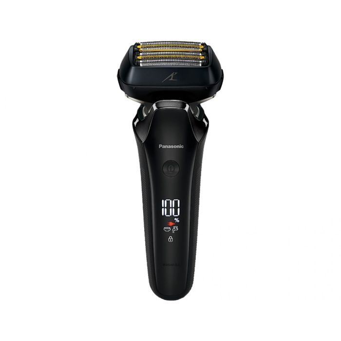 Бритва електр. Panasonic сіткова, 14000 об/хв,  бритв.головок-6, Li-Ion, сух.+волог., тример, чехол, чорний