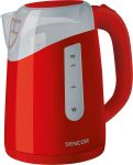 Электрочайник Sencor 1.7л, Strix, пластик, глянец, красный