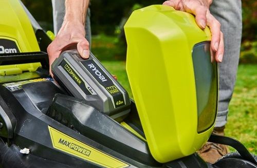 Газонокосилка аккумуляторная Ryobi Max Power RY36LM40A-0 36В 40см 50л 25-75мм 18.6кг без АКБ и ЗУ