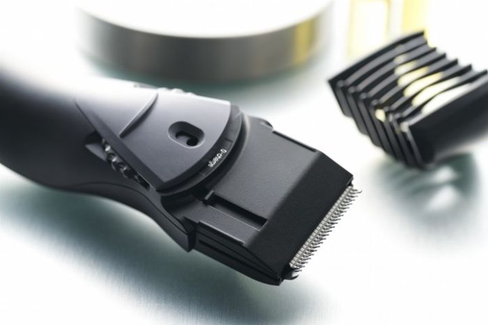 Машинка для стриження  Panasonic, акум., роторний мотор, сталь, чорний