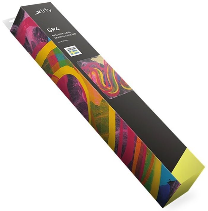 Игровая поверхность Xtrfy GP4 Street Pink L (460 x 400 x 4мм), Рожевий